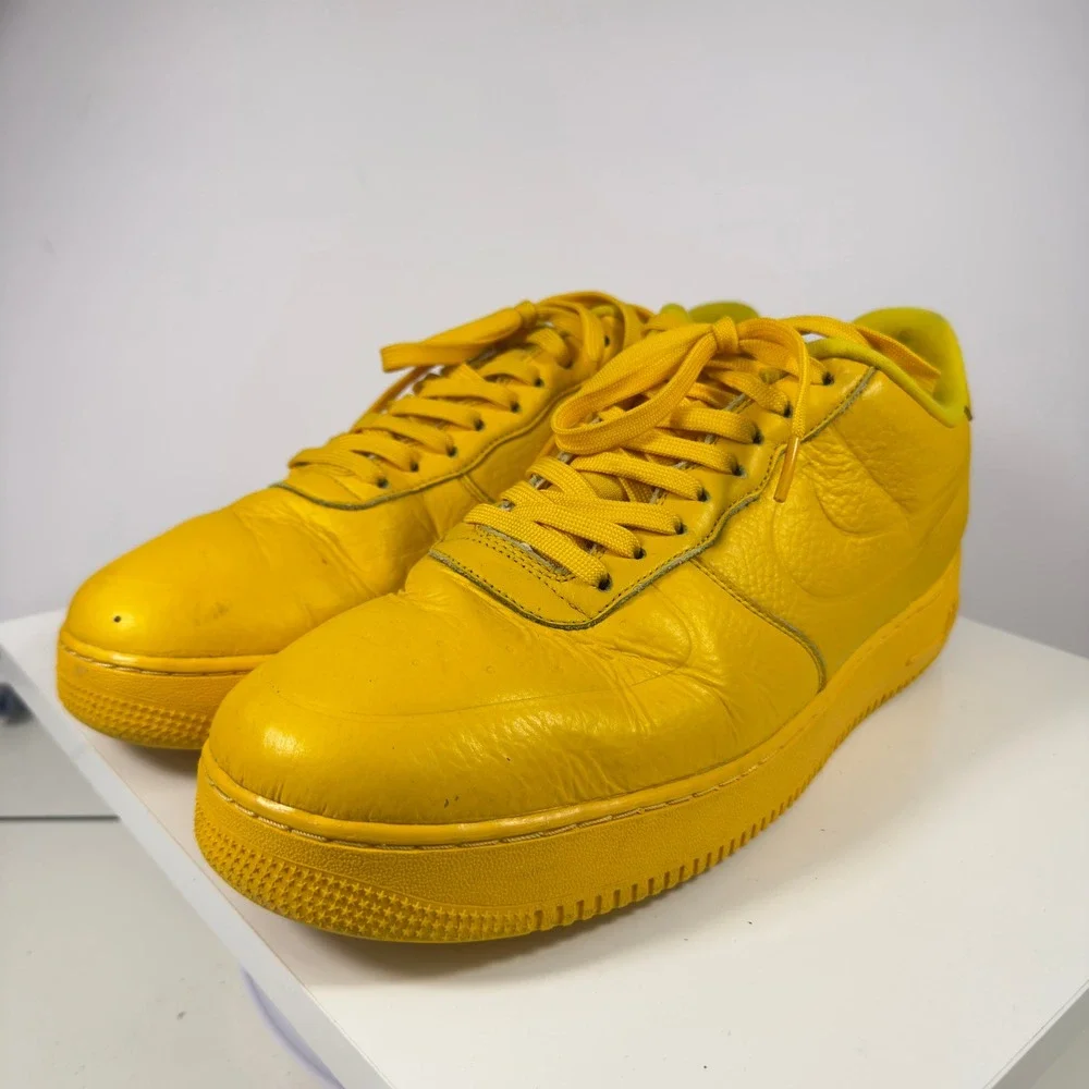Nike Air Force 1 Low Waterproof Mens Size 13 University Gold 307109-771 Sneaker